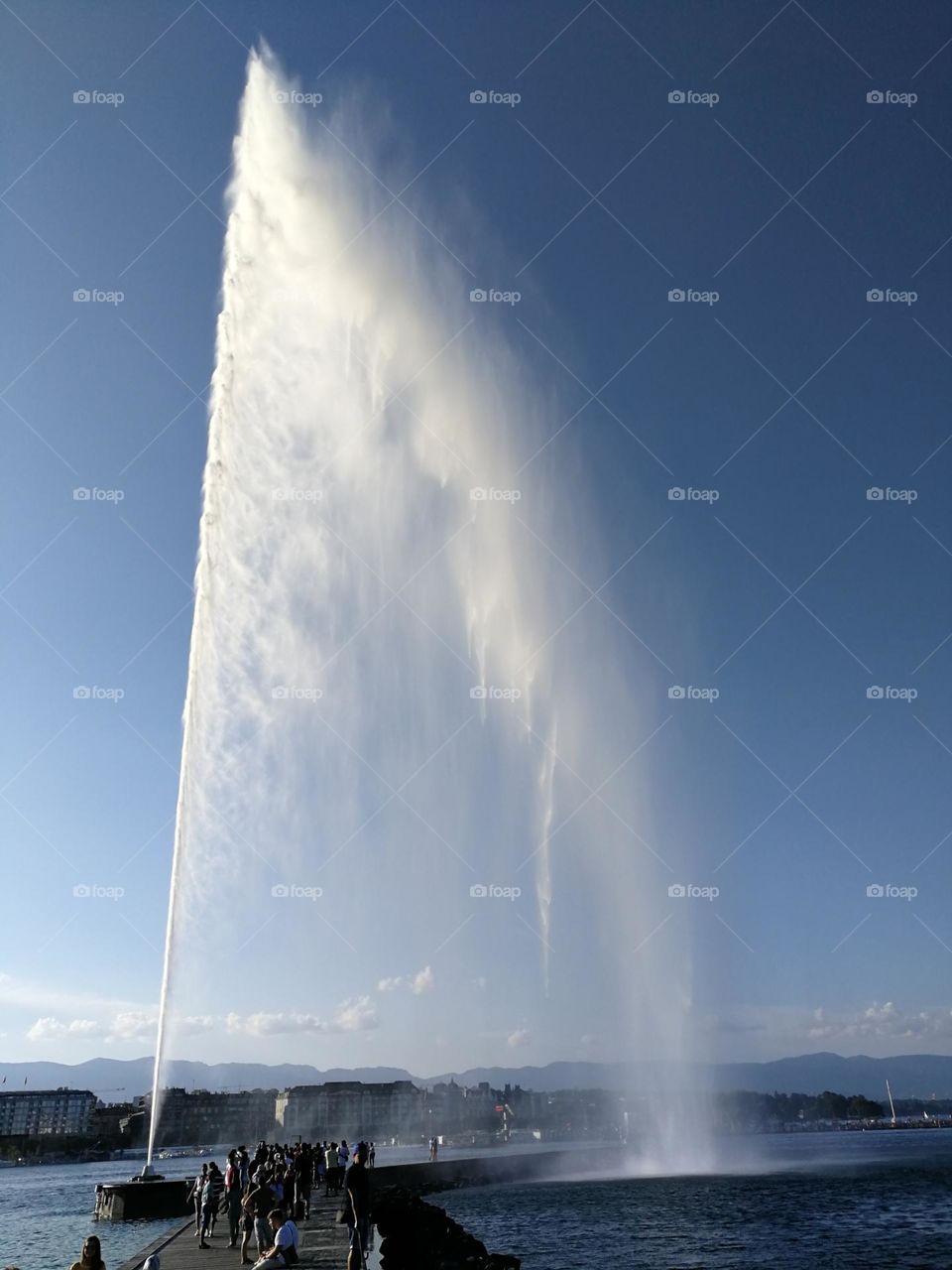 water fountain in Geneva
