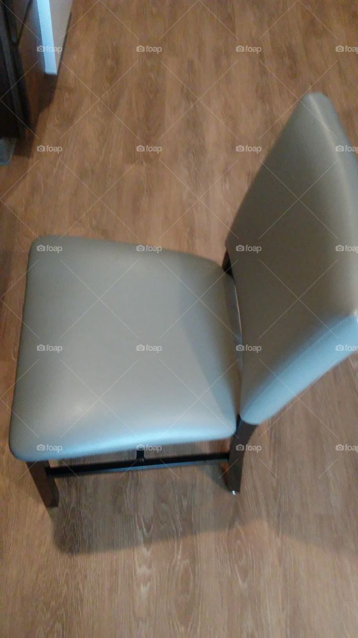 Pleather Chair without Arms