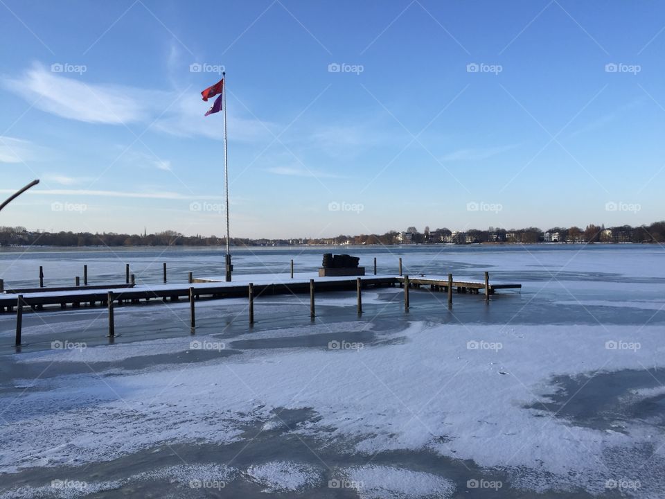Lake in Winter 