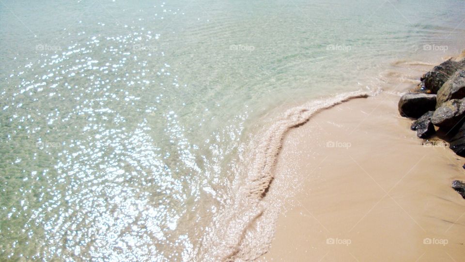 Clear Water of Ocean.