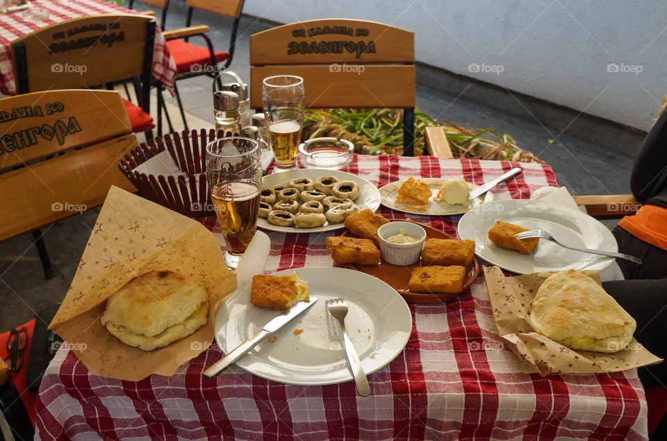 Serbian delicacies