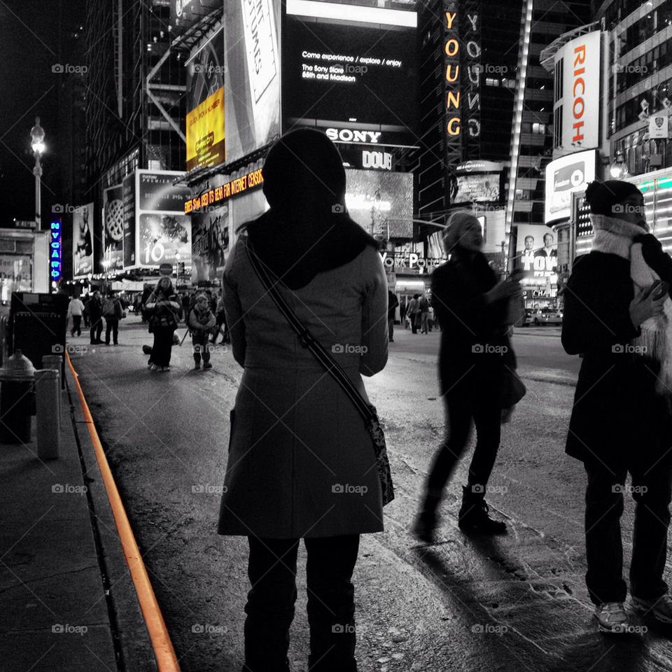 Mirzz and Karla at TimeSquare NYC