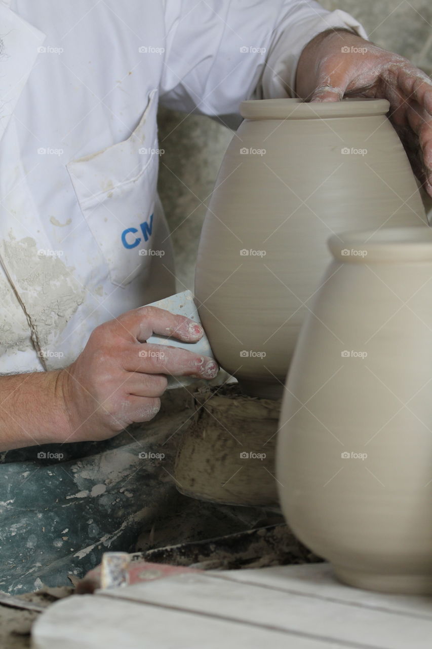 Moroccan pottery 