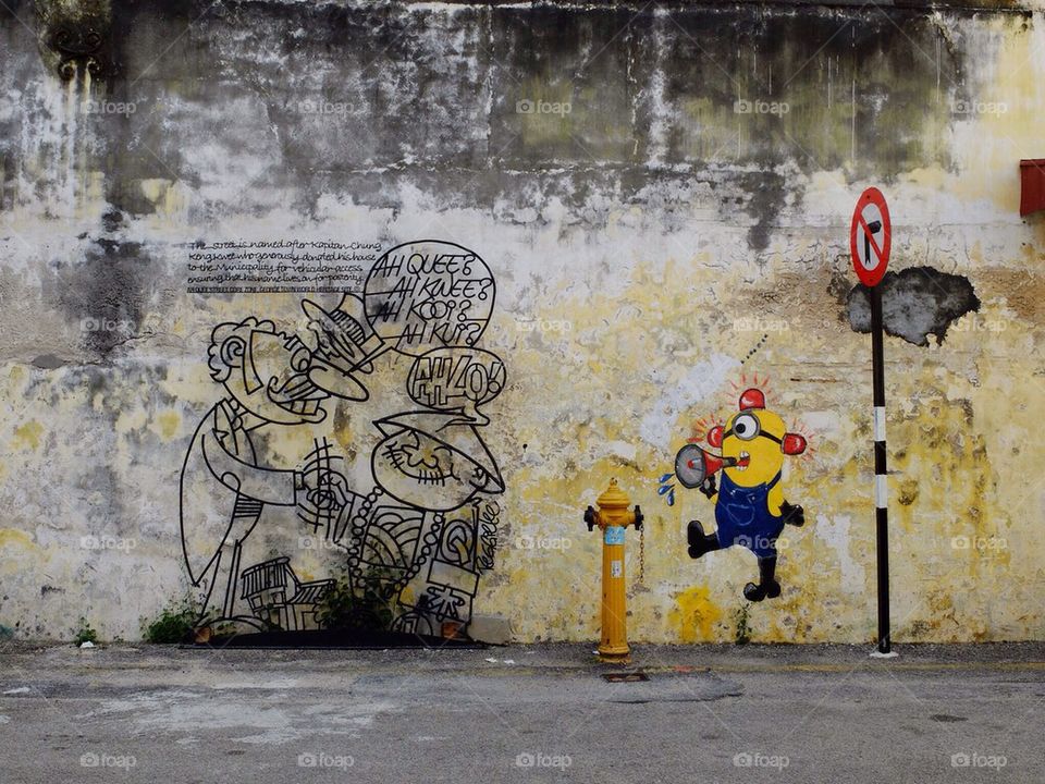 Street art in Penang