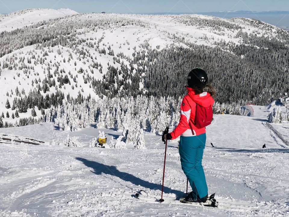 Skiing