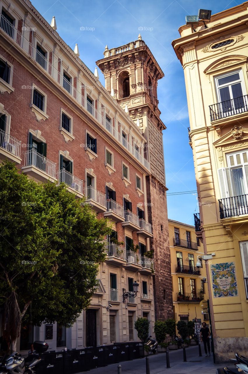 Torre de san bartolome, valencia, spain