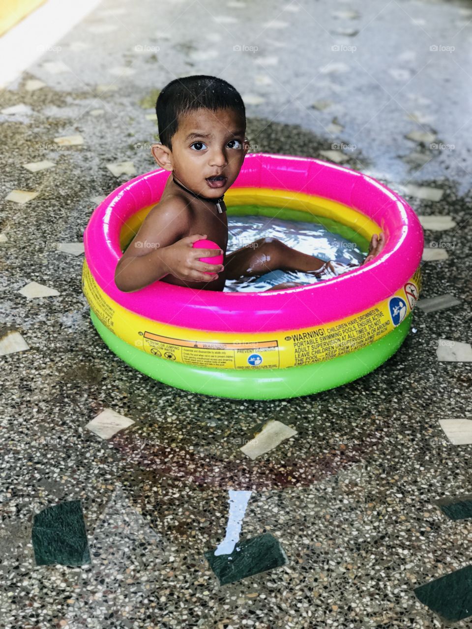 Daily summer bath