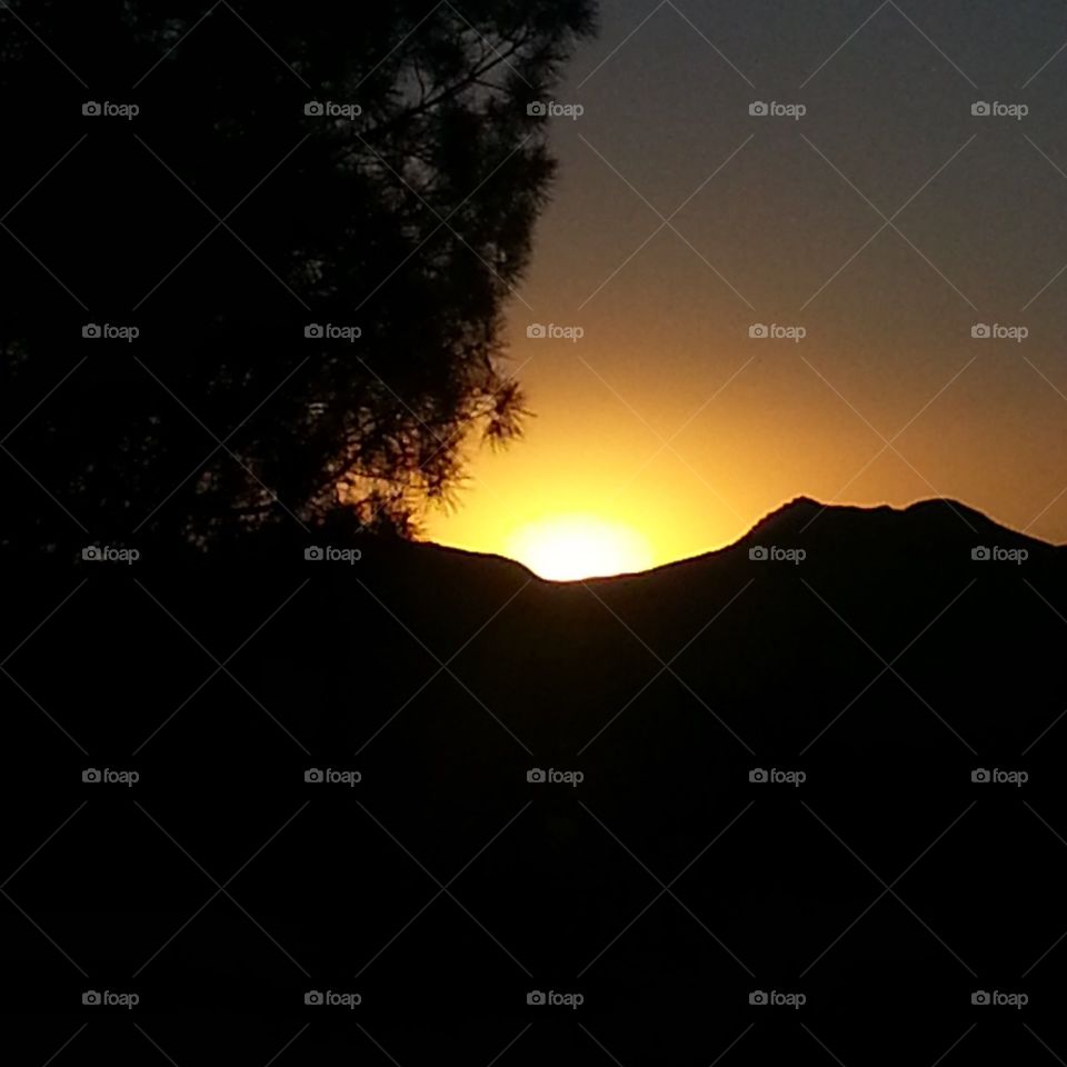 perris sunsets. beautiful California sunsets