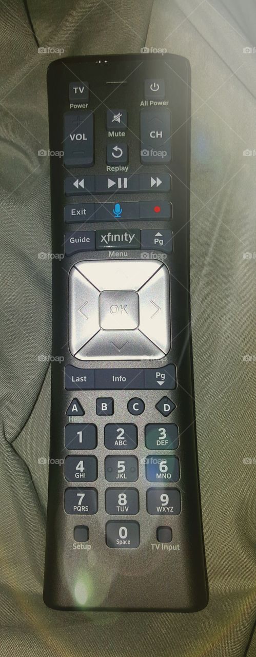 xfinity x1 remote on sheets