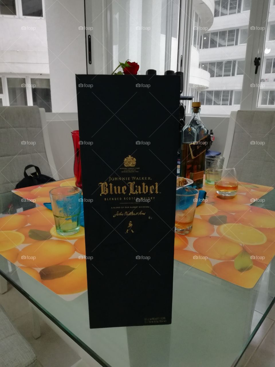 Drinking Blue Label