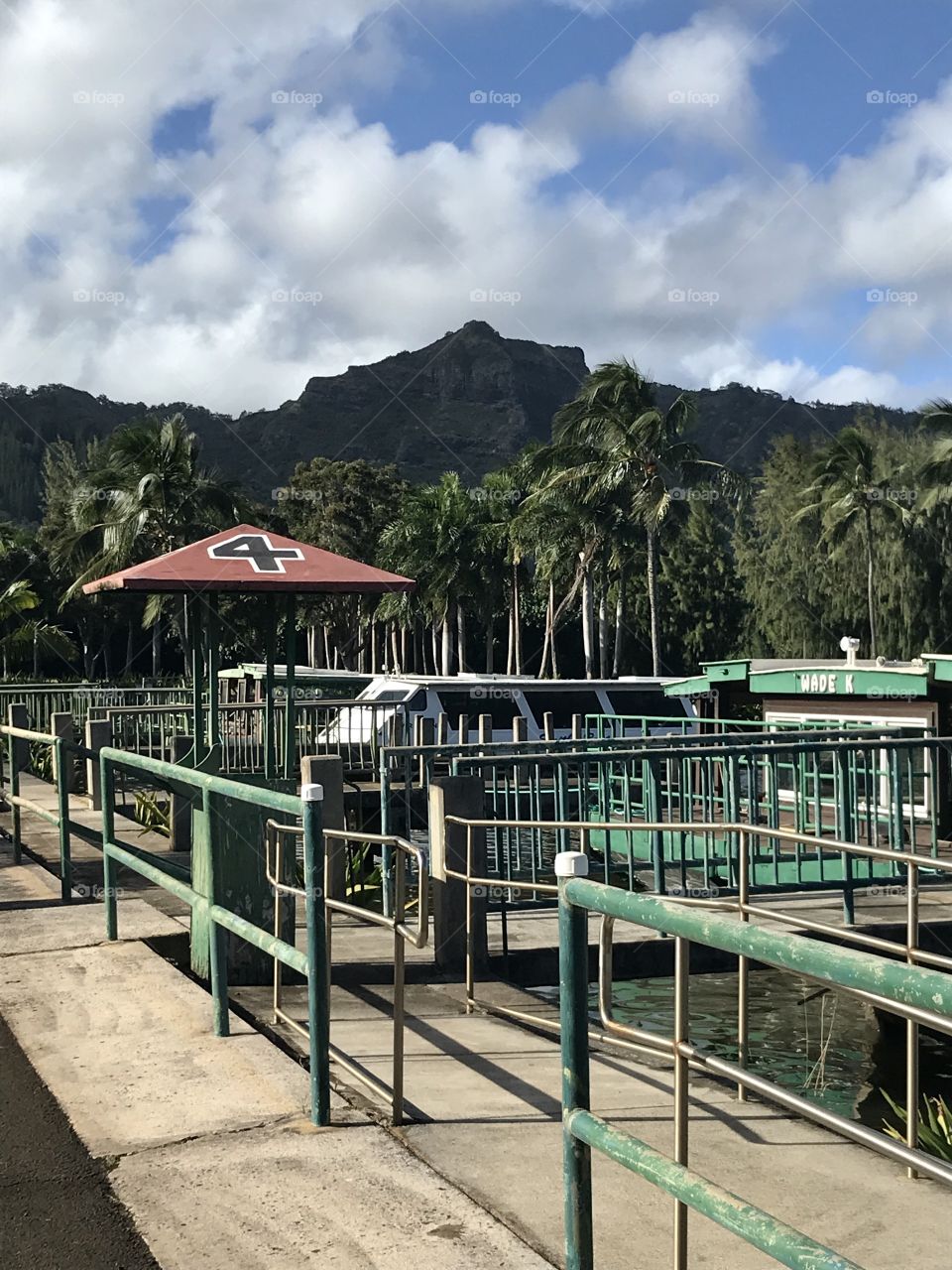 River boat dock 