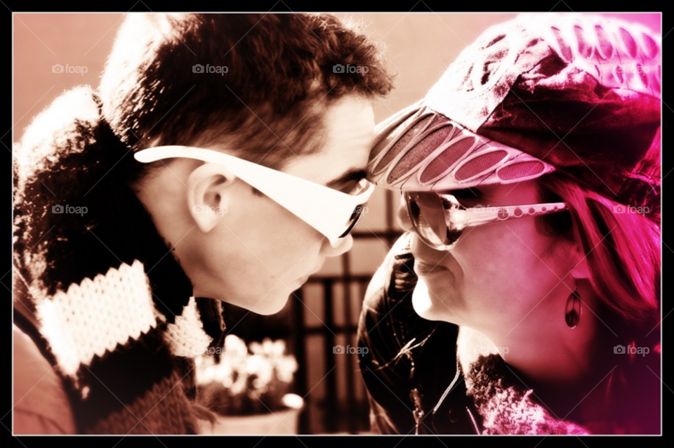 art sunglasses boy family by lightanddrawing