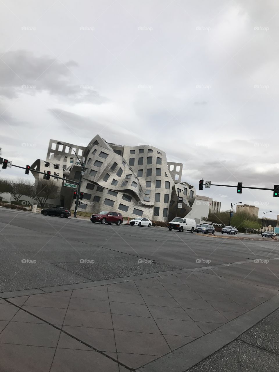 This is a real building in Las Vegas 