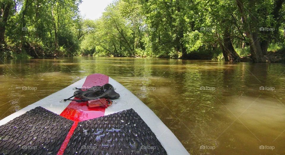 Paddling the River