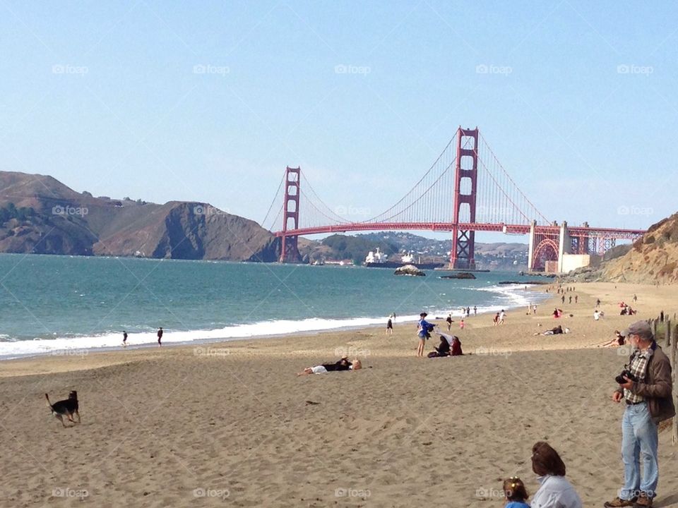 San Francisco beach