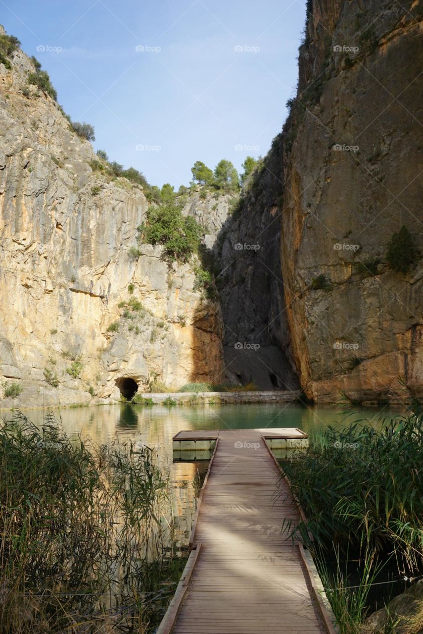 Nature#rocks#lake#human