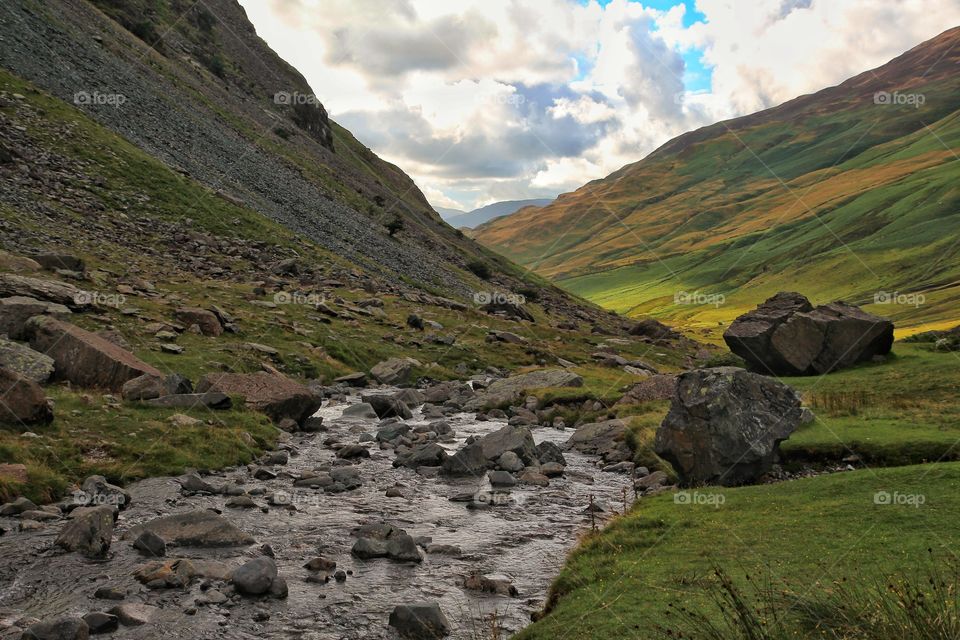 Hiking Lakes district