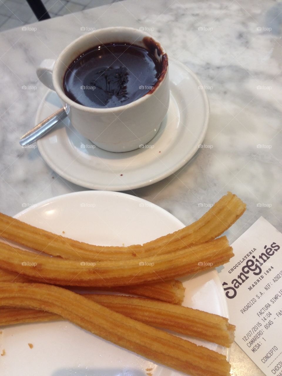 Churros in San Gines