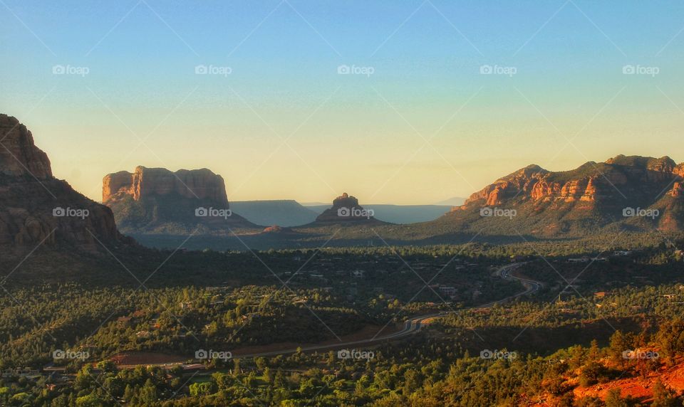 sunrise at Sedona