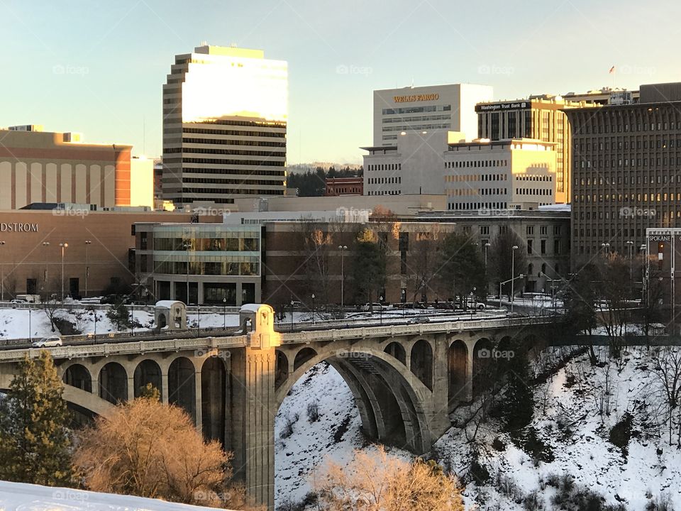 Spokane in Winter