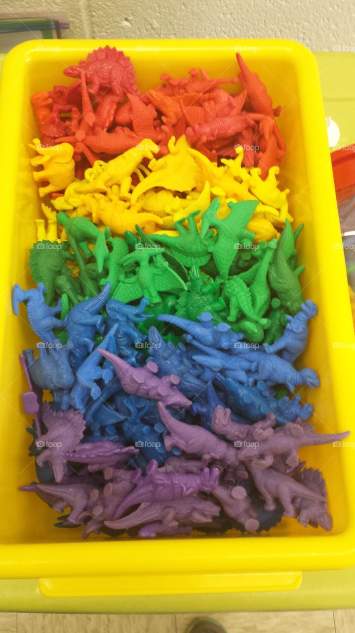 Rainbow Dinosaur Toys