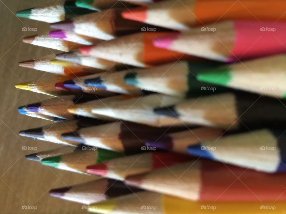 Colored pencils