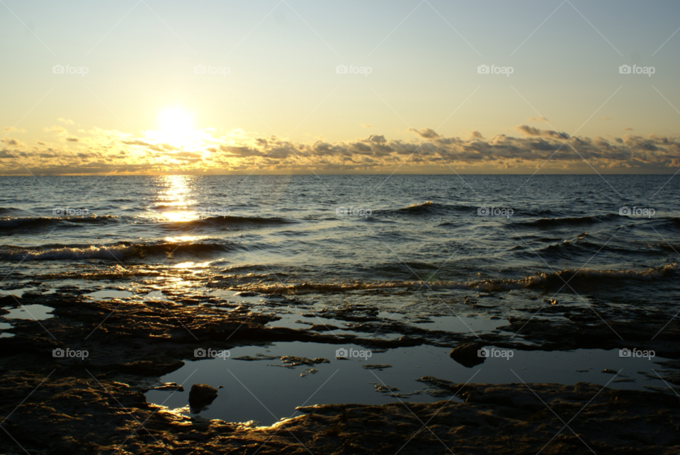 landscape beach sky green by somebeach