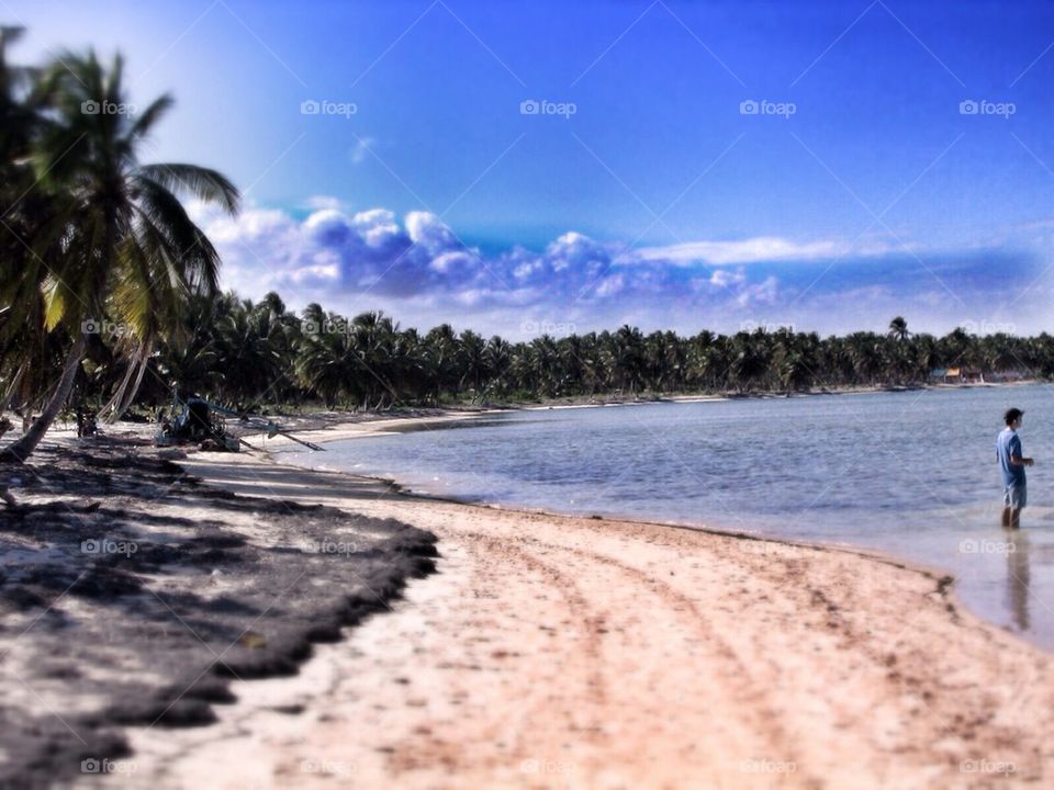 The long and winding beach