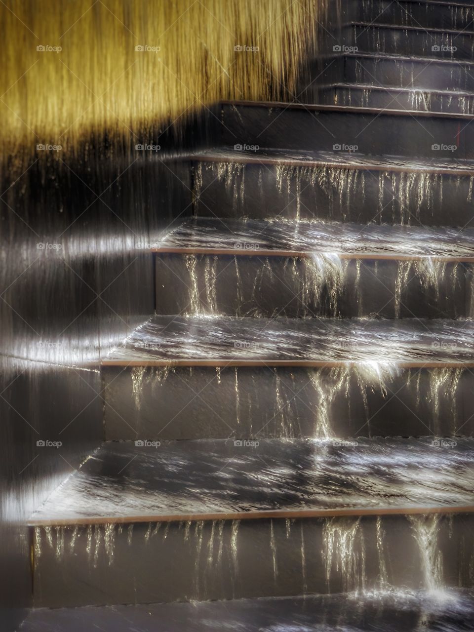 The reflections of water