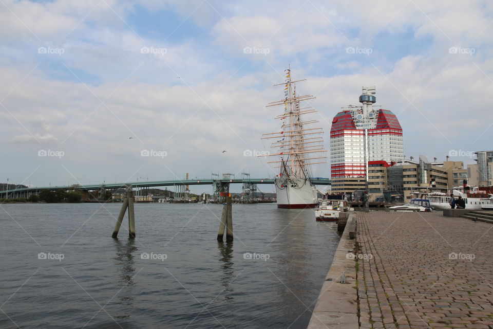 Lilla Bommen - part of Gothenburg harbor, Sweden - Göteborg , Sverige