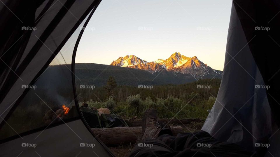 Landscape, Travel, Mountain, Sunset, Light