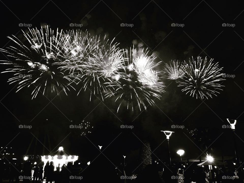 Fireworks in Dubai

