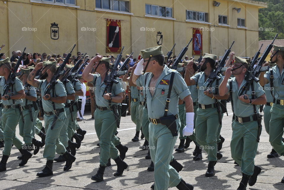 20 de septiembre del 2014, parada militar en García Aldave.