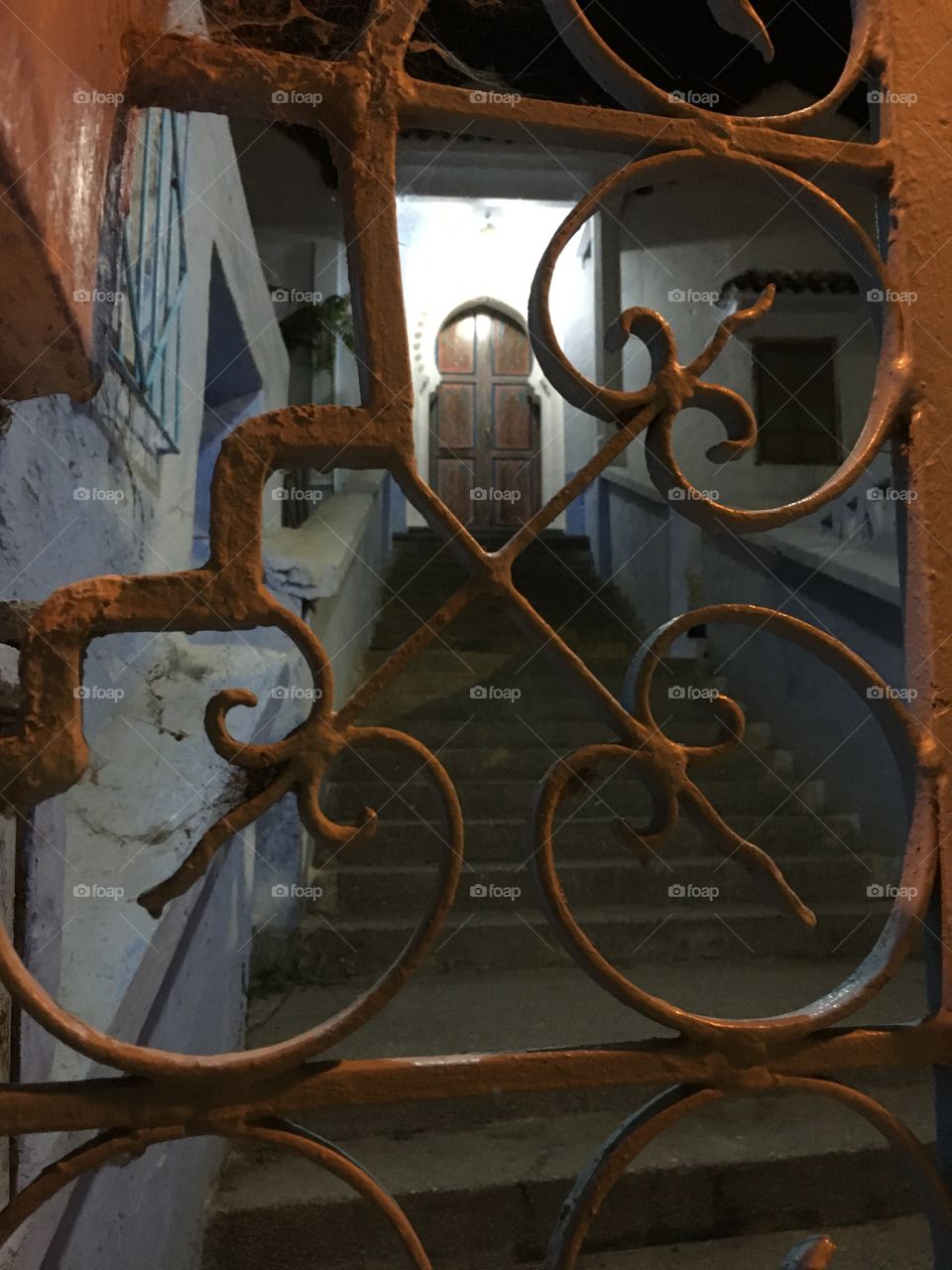 arabic ornament with iron