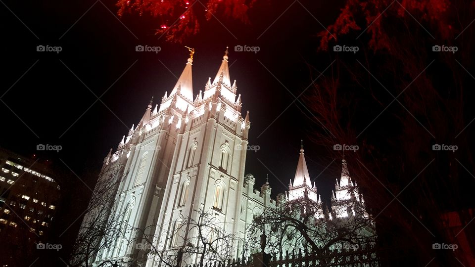 Salt Lake city temple
