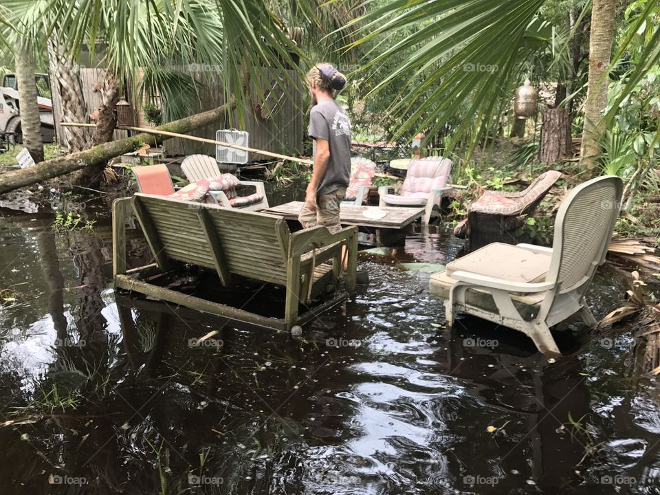 Florida hurricane Erma  