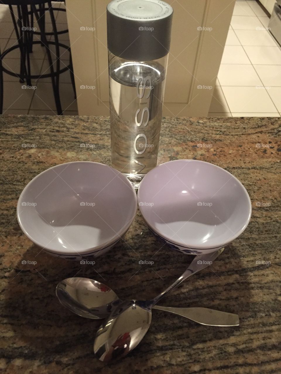 Fools please...Voss water to wash it down 😁