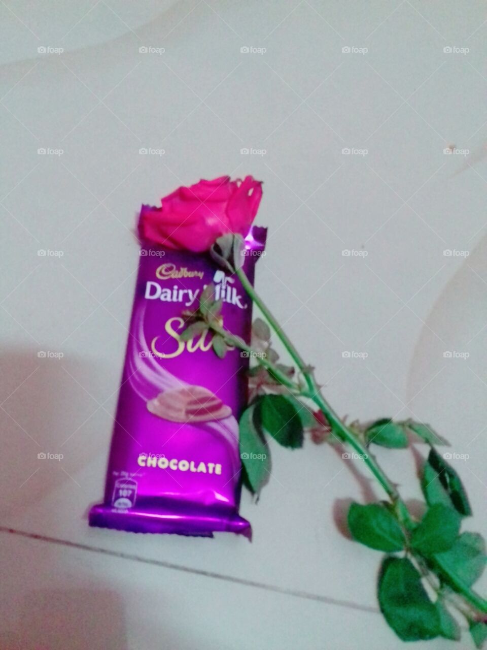 Cadbury Dairy Milk Silk With Rose