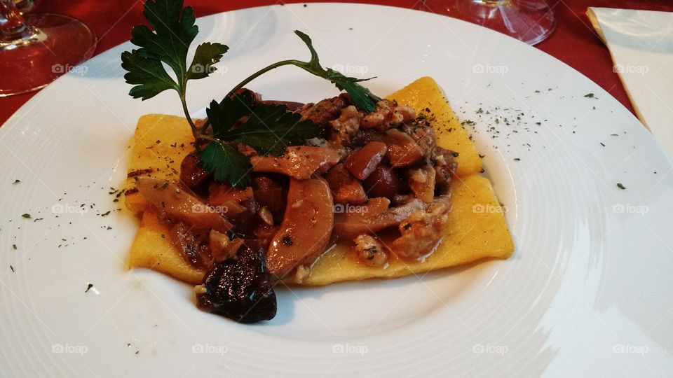 délicieux champignons