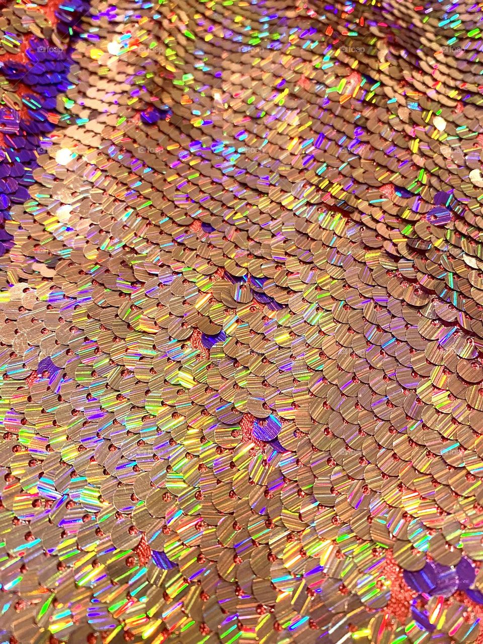 Barbie pink sequins dress fabric metallic