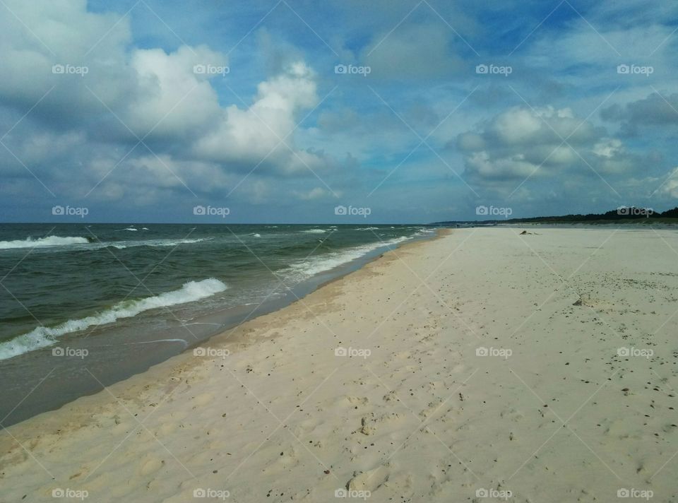 Sand, Water, Beach, No Person, Travel