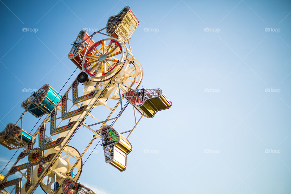 Zipper Ride at the Carnival