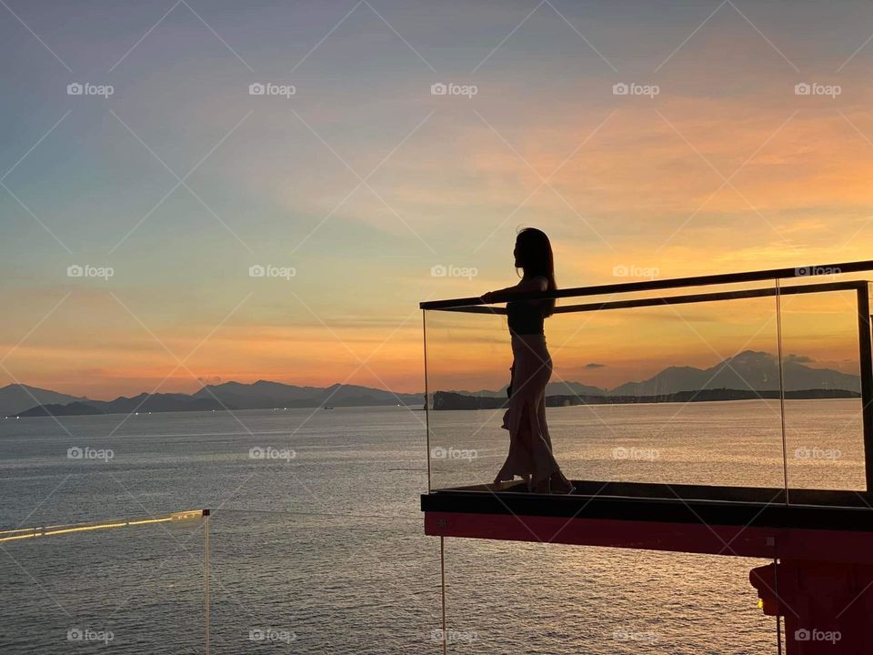 The woman and the sea