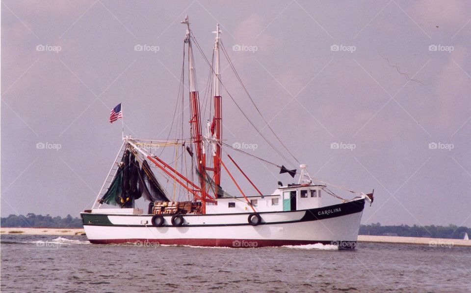 Shrimp boat