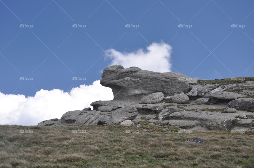 rocks eroded by wind