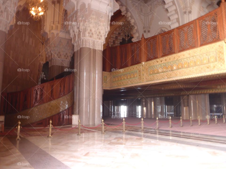 inside palace. Casablanca