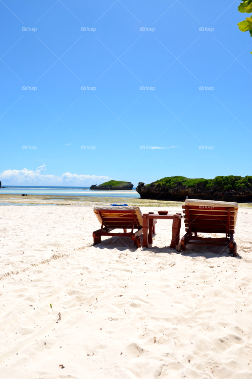 kenya beach relax panorama by Picci