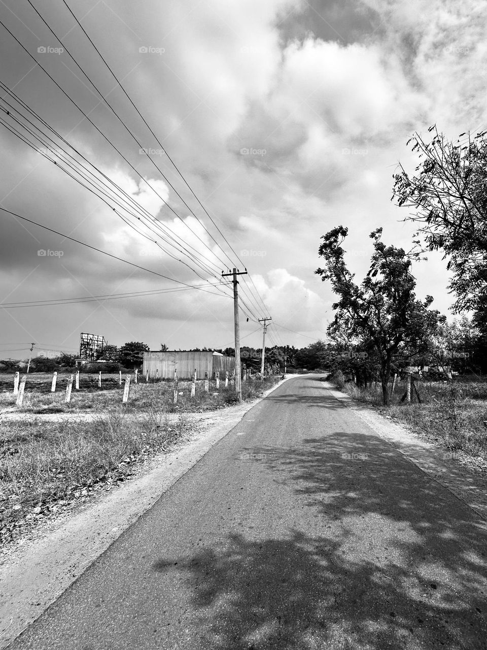 Monochromatic style - Nature - Clouds and shapes 
