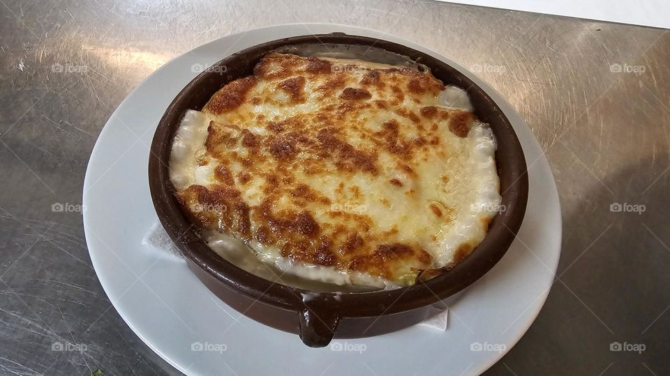 Canelones de pescado