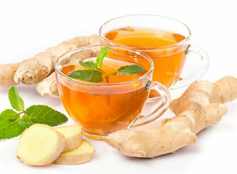 a hot ginger drink